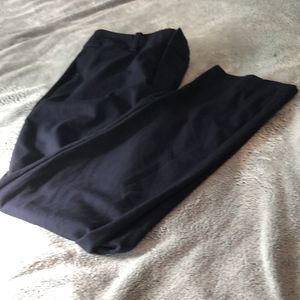 Merona blue uniform pants sz 4. Straight leg, back and side pockets, belt loops
